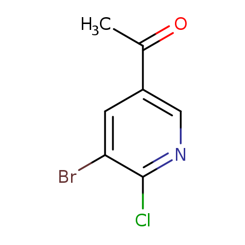 1-(5-Bromo-6-chloro-pyridin-3-yl)-ethanone