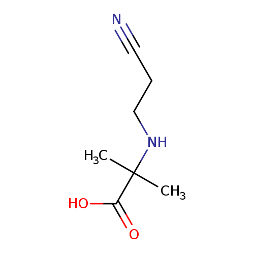 Alanine， N-(2-cyanoethyl)-2-methyl- (9CI)