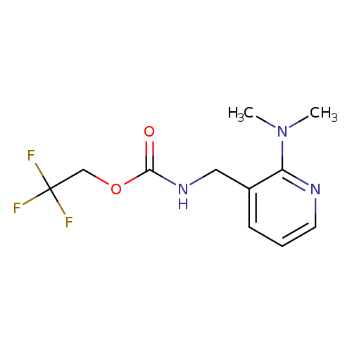 2,2,2-trifluoroethyl N-{[2-(dimethylamino)pyridin-3-yl]methyl}carbamate