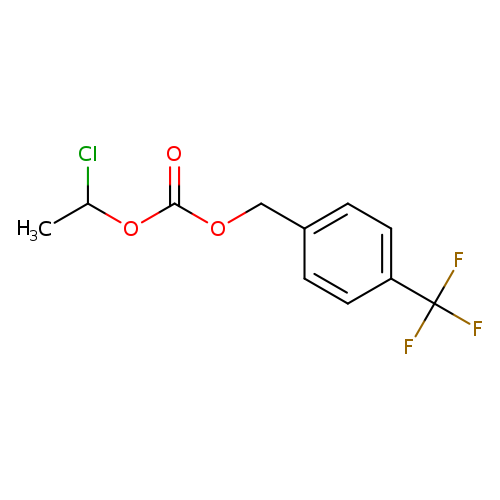 1-Chloroethyl [4-(trifluoromethyl)phenyl]methyl carbonate