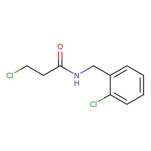 3-CHLORO-N-(2-CHLOROBENZYL)PROPANAMIDE