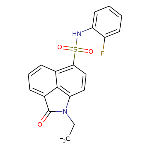 2-ethyl-N-(2-fluorophenyl)-3-oxo-2-azatricyclo[6.3.1.0^{4,12}]dodeca-1(11),4,6,8(12),9-pentaene-9-sulfonamide