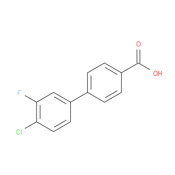 [1,1'-Biphenyl]-4-carboxylicacid, 4'-chloro-3'-fluoro-