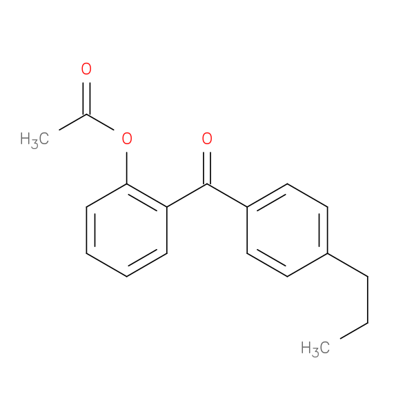 2-Acetoxy-4'-propylbenzophenone