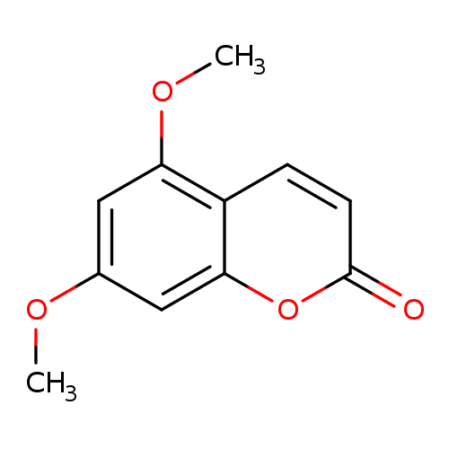 2H-1-Benzopyran-2-one, 5,7-dimethoxy-