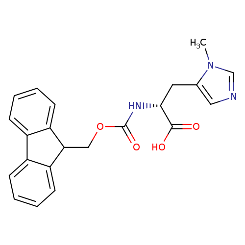 NA-(((9H-fluoren-9-yl)methoxy)carbonyl)-Np-methyl-D-histidine