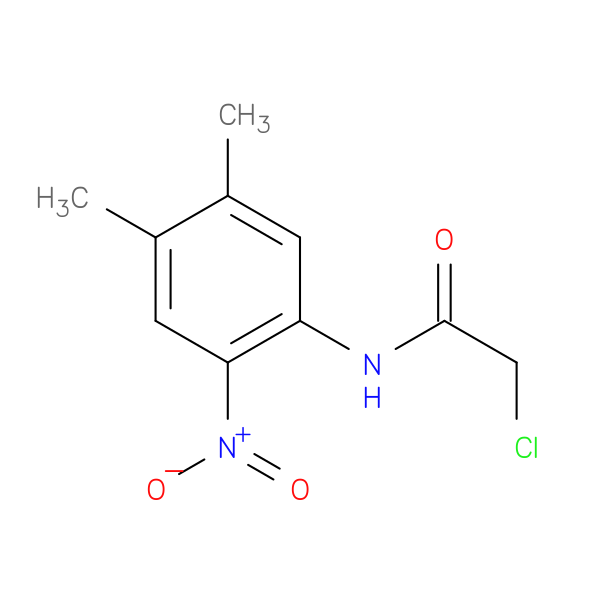 2-chloro-N-(4,5-dimethyl-2-nitrophenyl)acetamide
