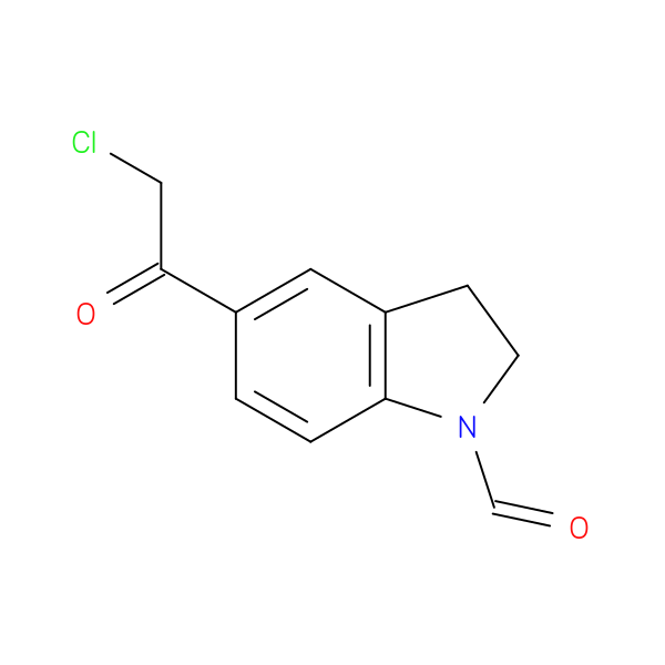 5-(Chloroacetyl)indoline-1-carbaldehyde