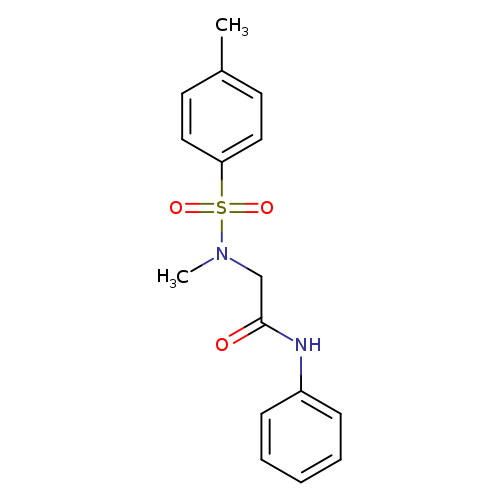 2-(N-methyl4-methylbenzenesulfonamido)-N-phenylacetamide