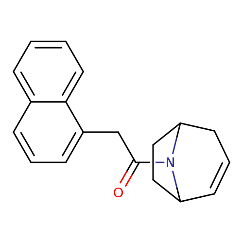 1-{8-azabicyclo[3.2.1]oct-2-en-8-yl}-2-(naphthalen-1-yl)ethan-1-one