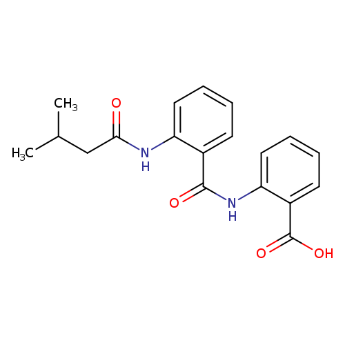 2-[2-(3-methylbutanamido)benzamido]benzoicacid