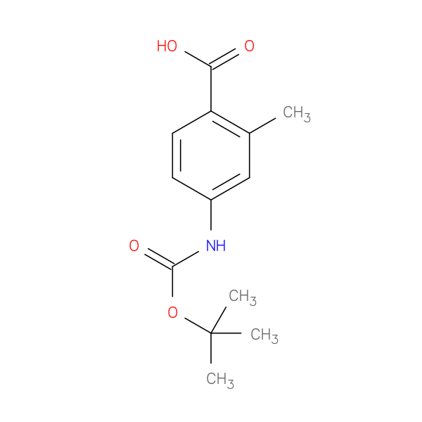 4-[[(1,1-Dimethylethoxy)carbonyl]amino]-2-methylbenzoic acid