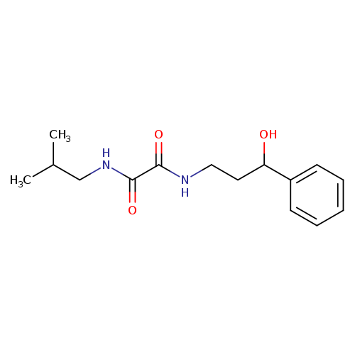 N'-(3-hydroxy-3-phenylpropyl)-N-(2-methylpropyl)ethanediamide