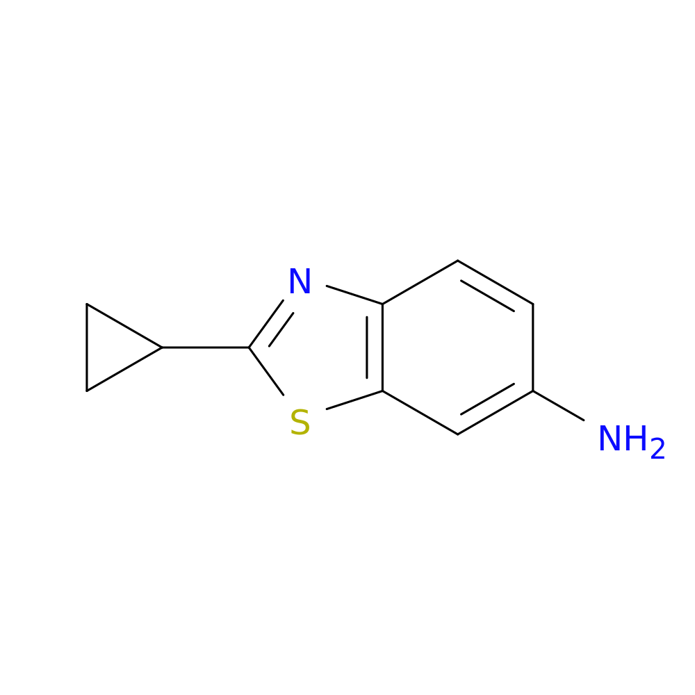 2-cyclopropyl-1,3-benzothiazol-6-amine