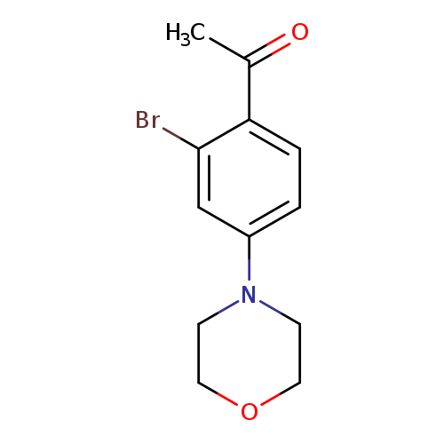 1-[2-bromo-4-(morpholin-4-yl)phenyl]ethan-1-one