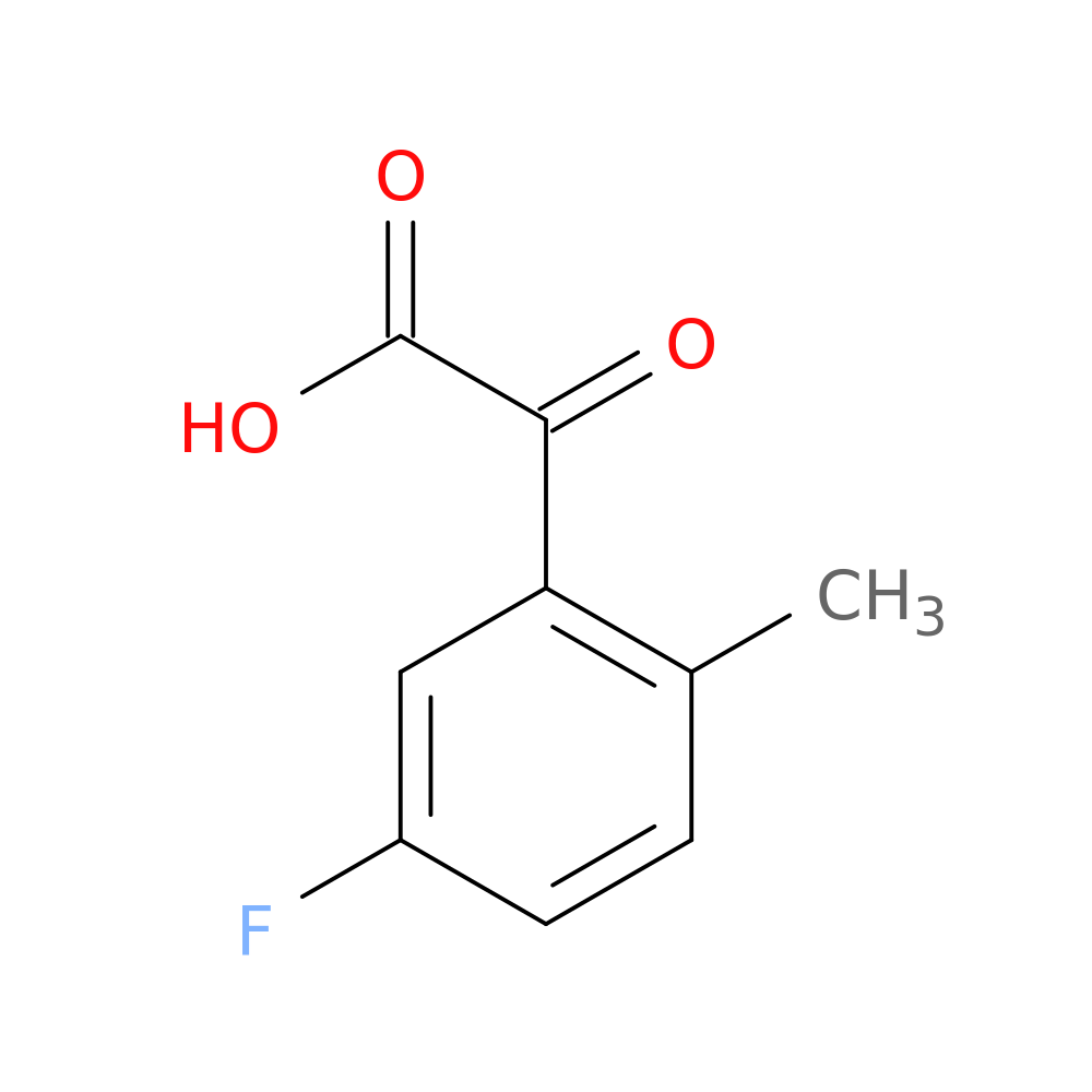 2-(5-fluoro-2-methylphenyl)-2-oxoacetic acid