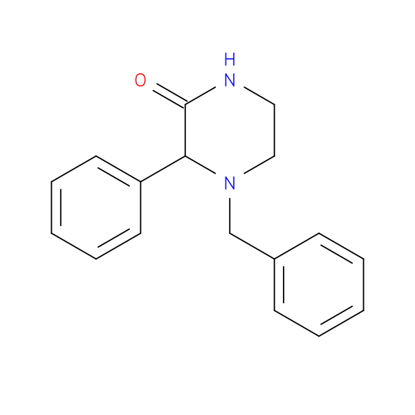 4-benzyl-3-phenylpiperazin-2-one
