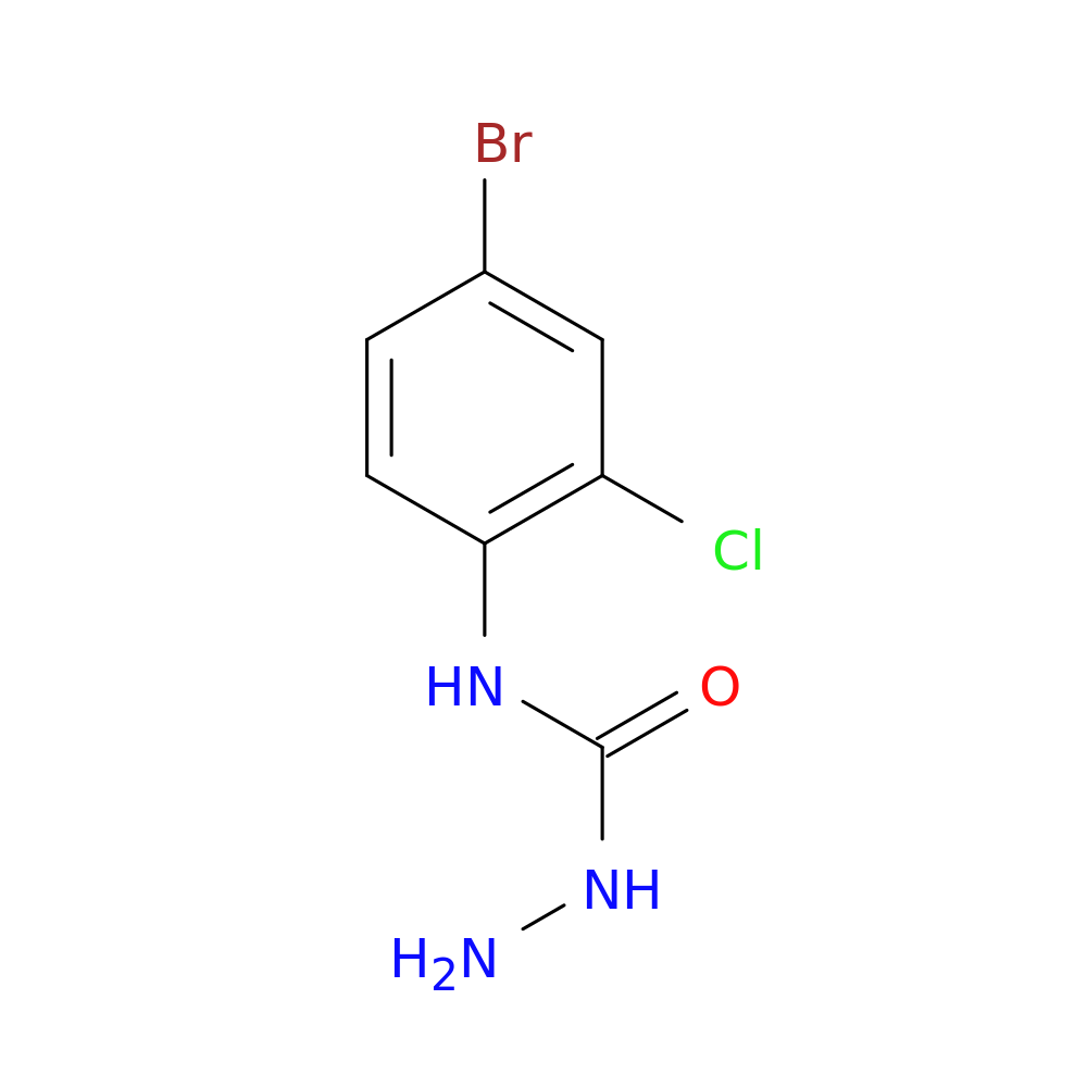 3-amino-1-(4-bromo-2-chlorophenyl)urea