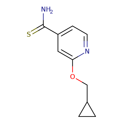 2-(Cyclopropylmethoxy)pyridine-4-carbothioamide