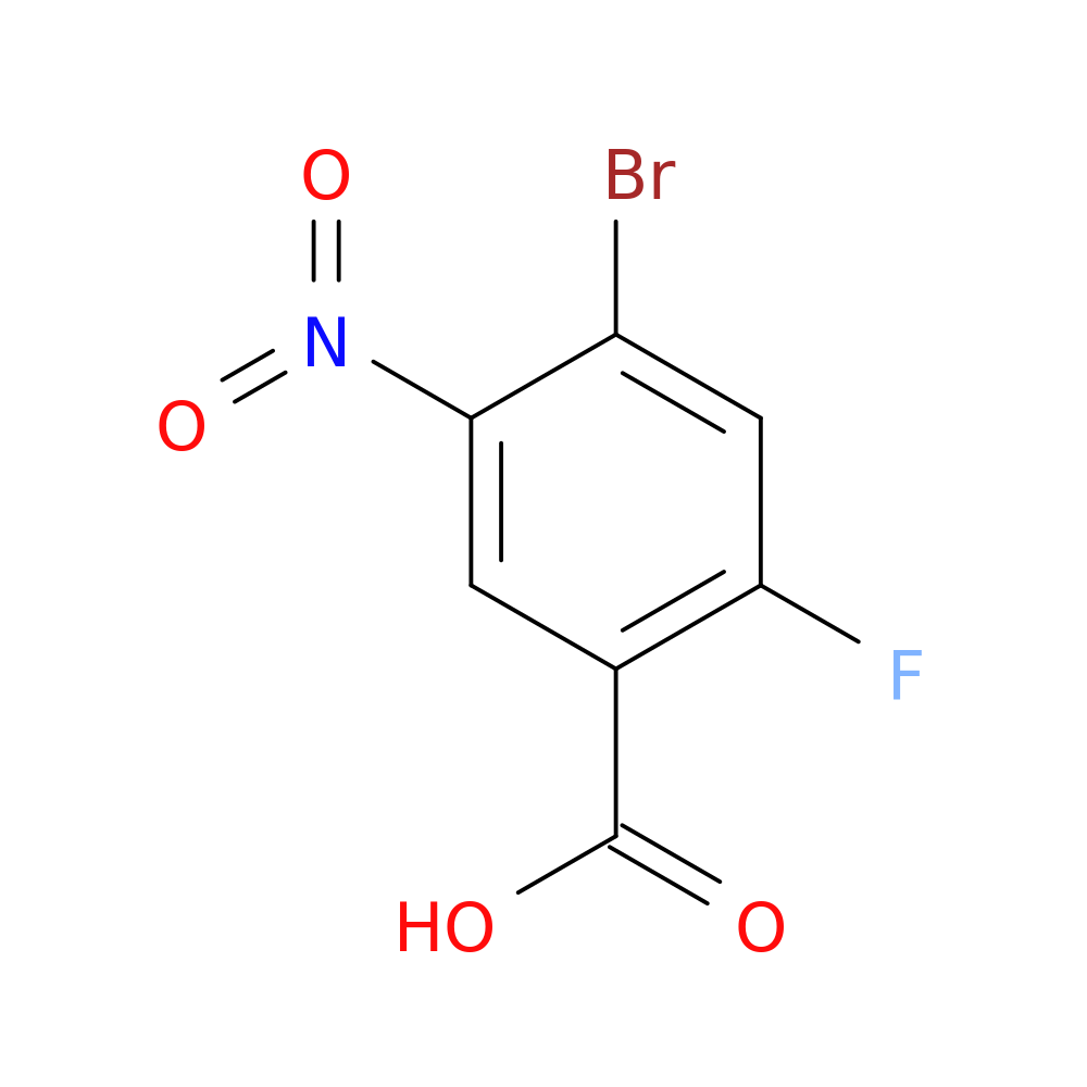 4-bromo-2-fluoro-5-nitrobenzoic acid
