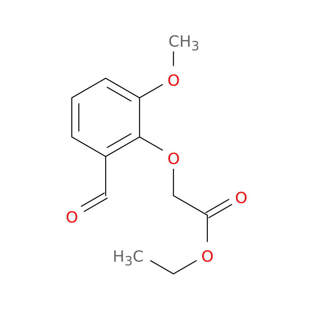 Ethyl 2-(2-formyl-6-methoxyphenoxy)acetate