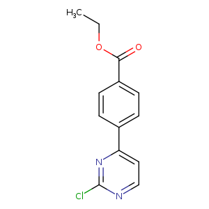Ethyl 4-(2-chloropyrimidin-4-yl)benzoate