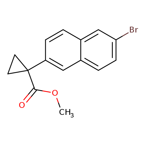 methyl 1-(6-bromonaphthalen-2-yl)cyclopropanecarboxylate