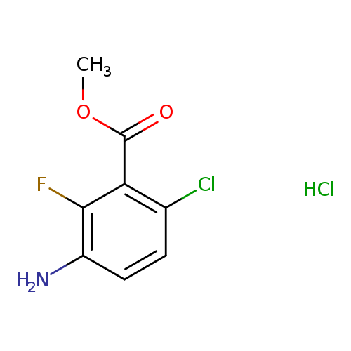 methyl3-amino-6-chloro-2-fluorobenzoatehydrochloride
