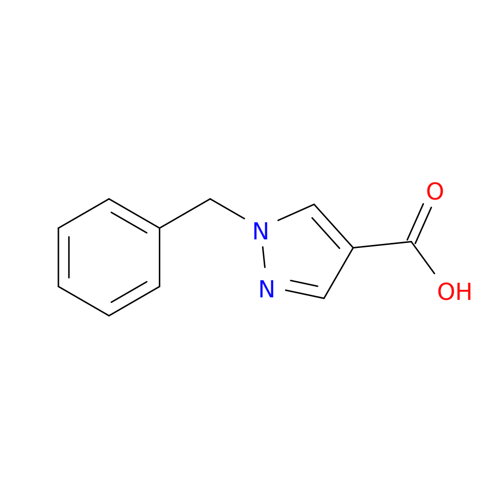 1-Benzyl-1H-pyrazole-4-carboxylic acid