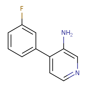 4-(3-fluorophenyl)pyridin-3-amine