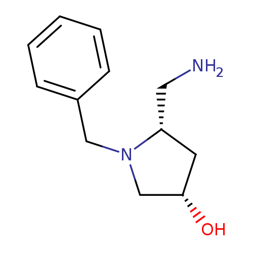 (3S,5S)-5-(aminomethyl)-1-benzylpyrrolidin-3-ol
