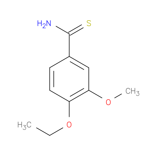 4-ethoxy-3-methoxybenzene-1-carbothioamide