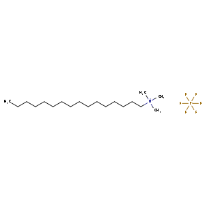 1-Hexadecanaminium, N,N,N-trimethyl-, hexafluorophosphate(1-) (1:1)