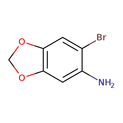 1,3-Benzodioxol-5-amine, 6-bromo-