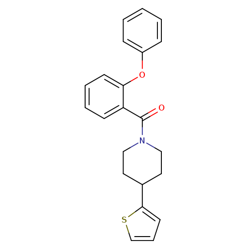 1-(2-phenoxybenzoyl)-4-(thiophen-2-yl)piperidine