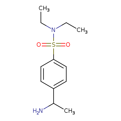 4-(1-Aminoethyl)-n,n-diethylbenzenesulfonamide