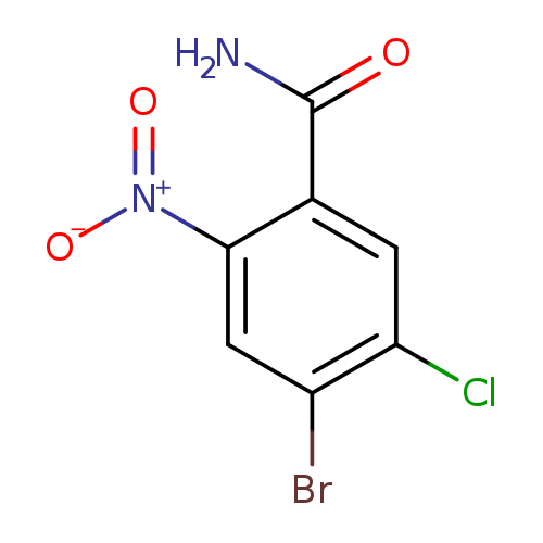 4-Bromo-5-chloro-2-nitrobenzamide