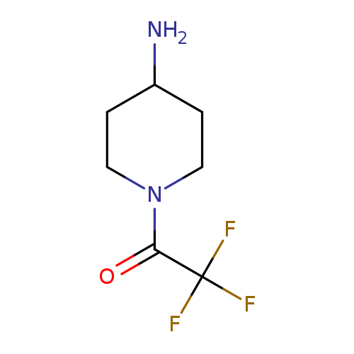 4-Piperidinamine, 1-(trifluoroacetyl)- (9CI)