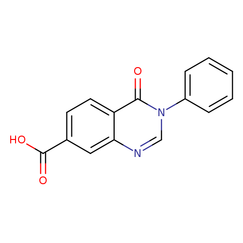 4-Oxo-3-phenyl-3,4-dihydroquinazoline-7-carboxylic acid