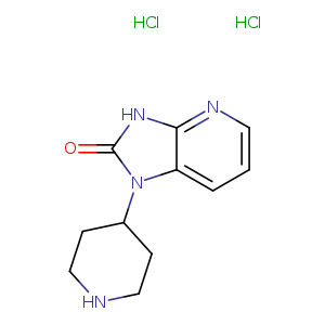 2-Oxo-1-(4-piperidinyl)-2,3-dihydro-1H-imidazo[4,5-b]pyridine dihydrochloride