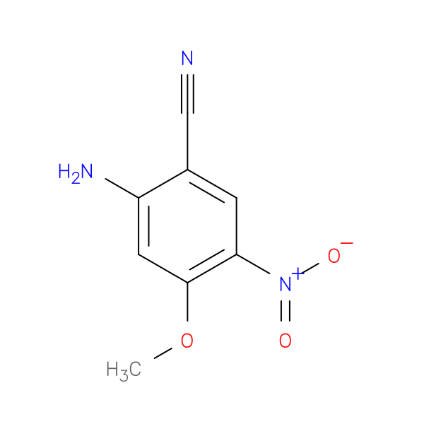 Benzonitrile, 2-amino-4-methoxy-5-nitro-