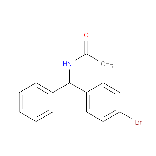 N-[(4-Bromophenyl)(phenyl)methyl]acetamide