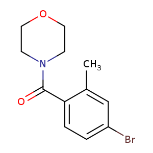 Methanone, (4-bromo-2-methylphenyl)-4-morpholinyl-