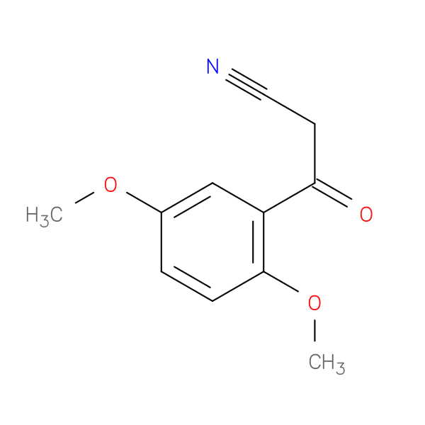 3-(2,5-Dimethoxyphenyl)-3-oxopropanenitrile