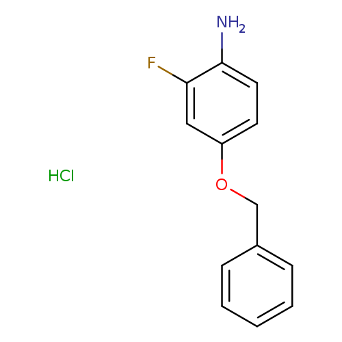 4-Benzyloxy-2-fluoroaniline, HCl