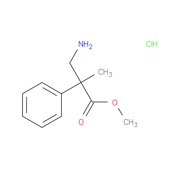 Methyl 3-amino-2-methyl-2-phenylpropanoate hydrochloride
