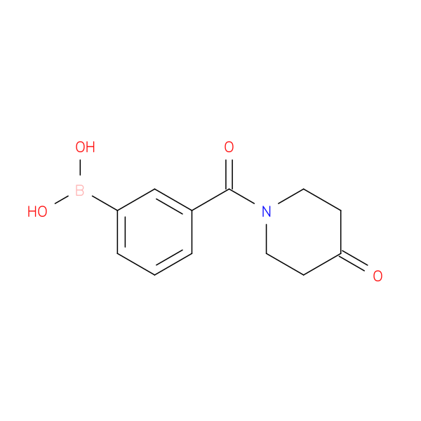 3-(4-Oxopiperidine-1-carbonyl)phenylboronic acid