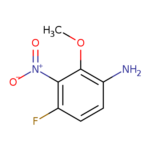 4-Fluoro-2-methoxy-3-nitro-benzenamine