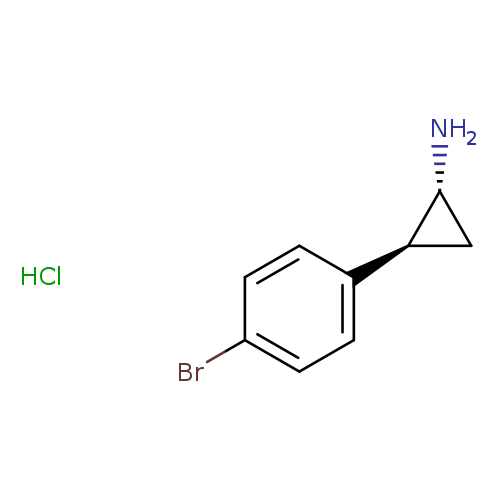 rac-(1R,2S)-2-(4-bromophenyl)cyclopropan-1-amine hydrochloride, trans