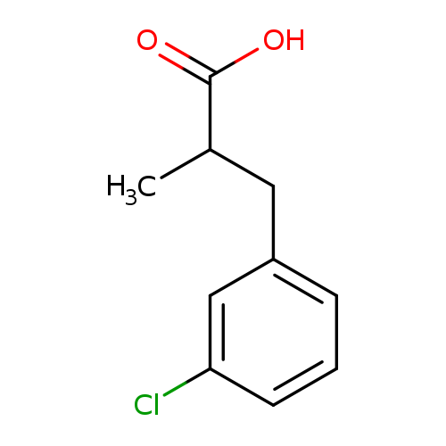 3-(3-Chlorophenyl)-2-methylpropanoic acid
